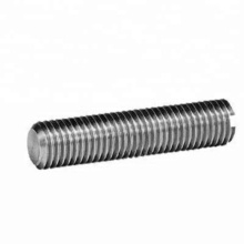 A2 Hex Socket Stainless Steel Slotted Set Screw With Flat Point